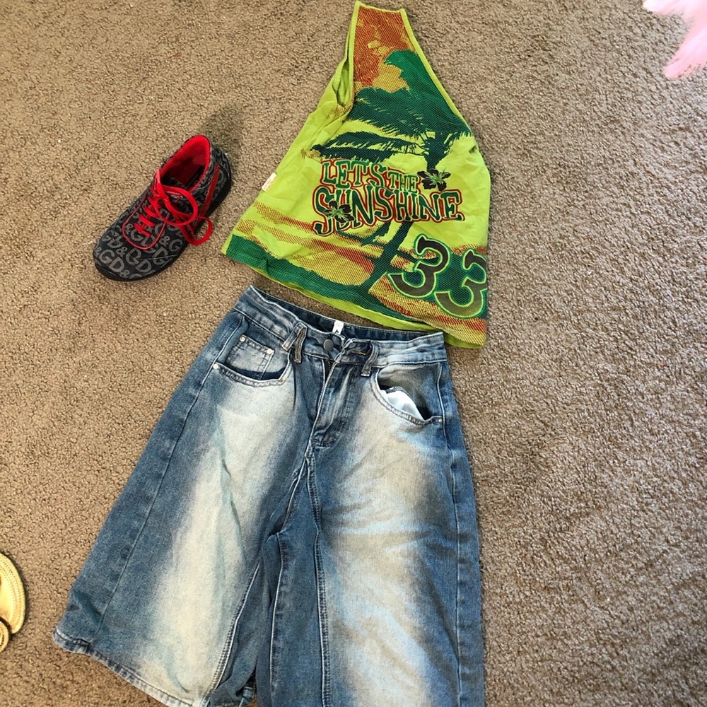 90s y2k summer top